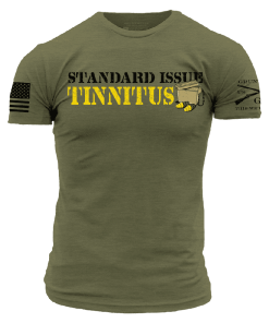 Grunt Style Tshirt - Tinnitus T-Shirt - Military Green 