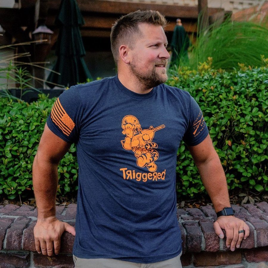 Grunt Style Tshirt - Triggered T-Shirt - Midnight Navy