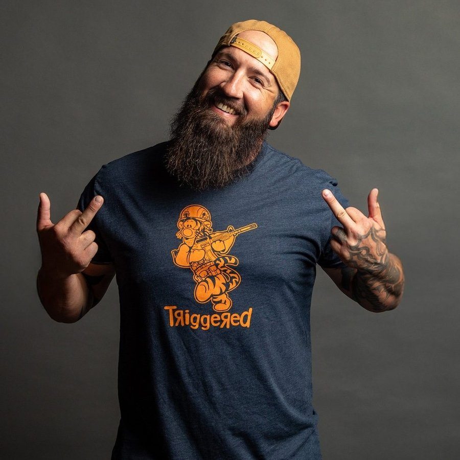 Grunt Style Tshirt - Triggered T-Shirt - Midnight Navy