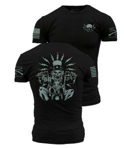 Grunt Style Tshirt - Uncle Sam Freedom Rider T-Shirt - Black 