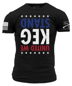 Grunt Style Tshirt - United We Keg Stand T-Shirt - Black 