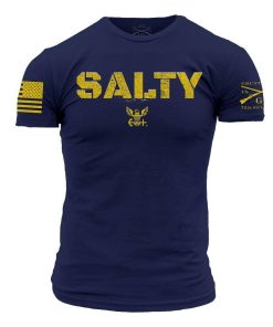 Grunt Style Tshirt - USN - Salty 2.0 T-Shirt - Navy 