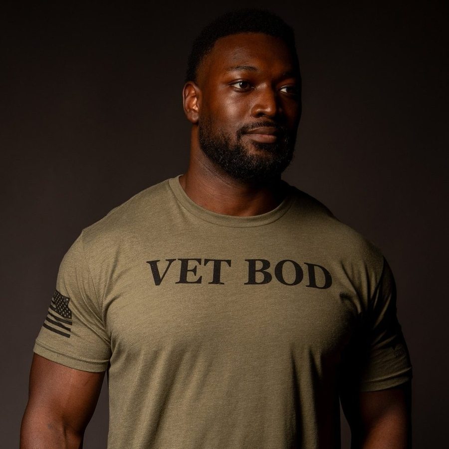 Grunt Style Tshirt - Vet Bod T-Shirt - Military Green