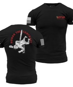 Grunt Style Tshirt - VFW - Honor The Contract T-Shirt - Black 