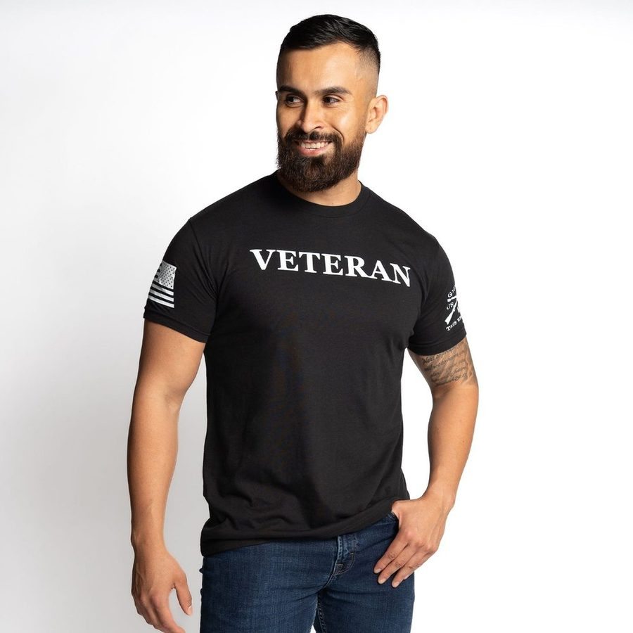 Grunt Style Tshirt - Veteran Defined T-Shirt - Black