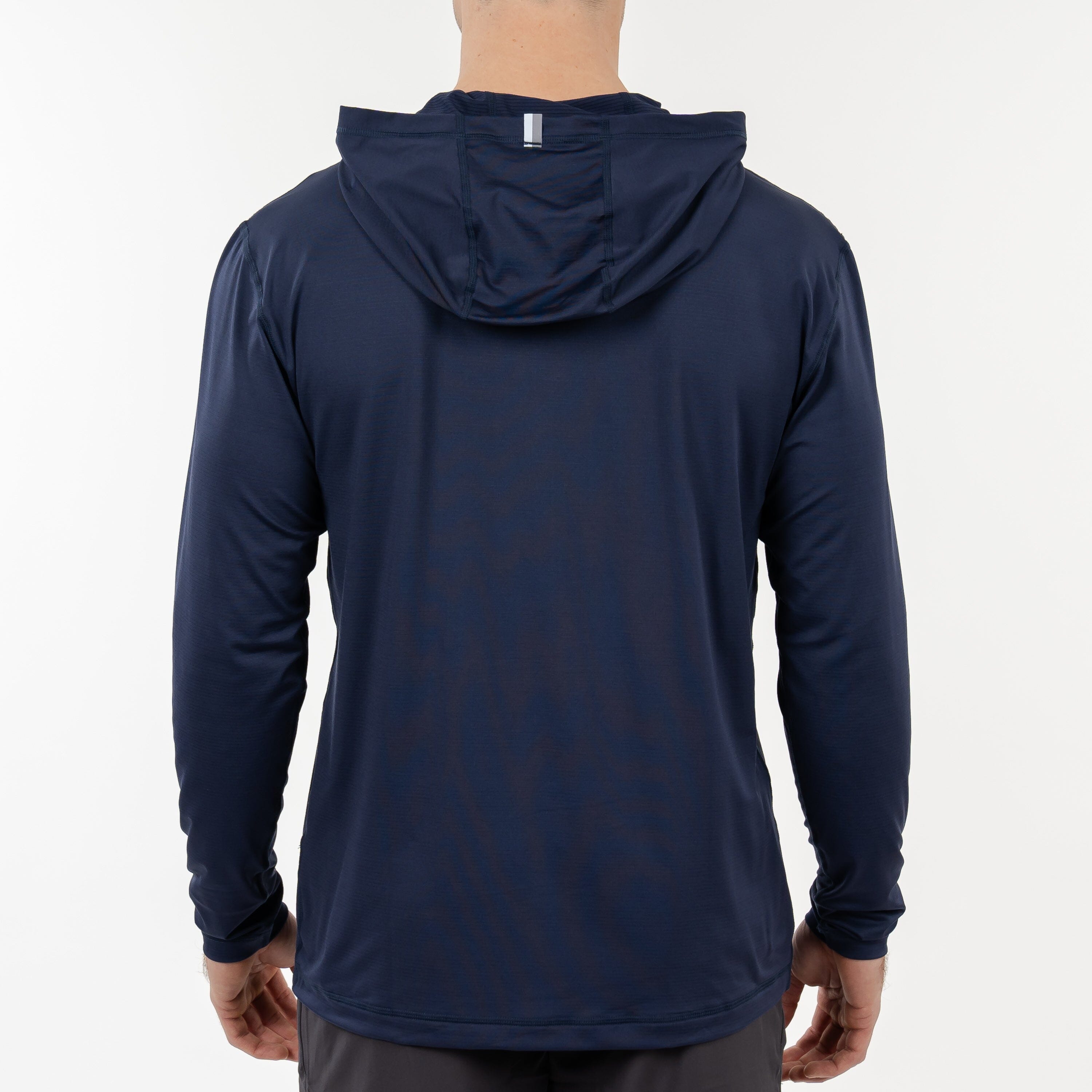 Rhoback Hoodie - Blitz Tech Hoodie | Solid - Fleet Navy
