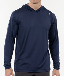 Rhoback Hoodie - Blitz Tech Hoodie | Solid - Fleet Navy 