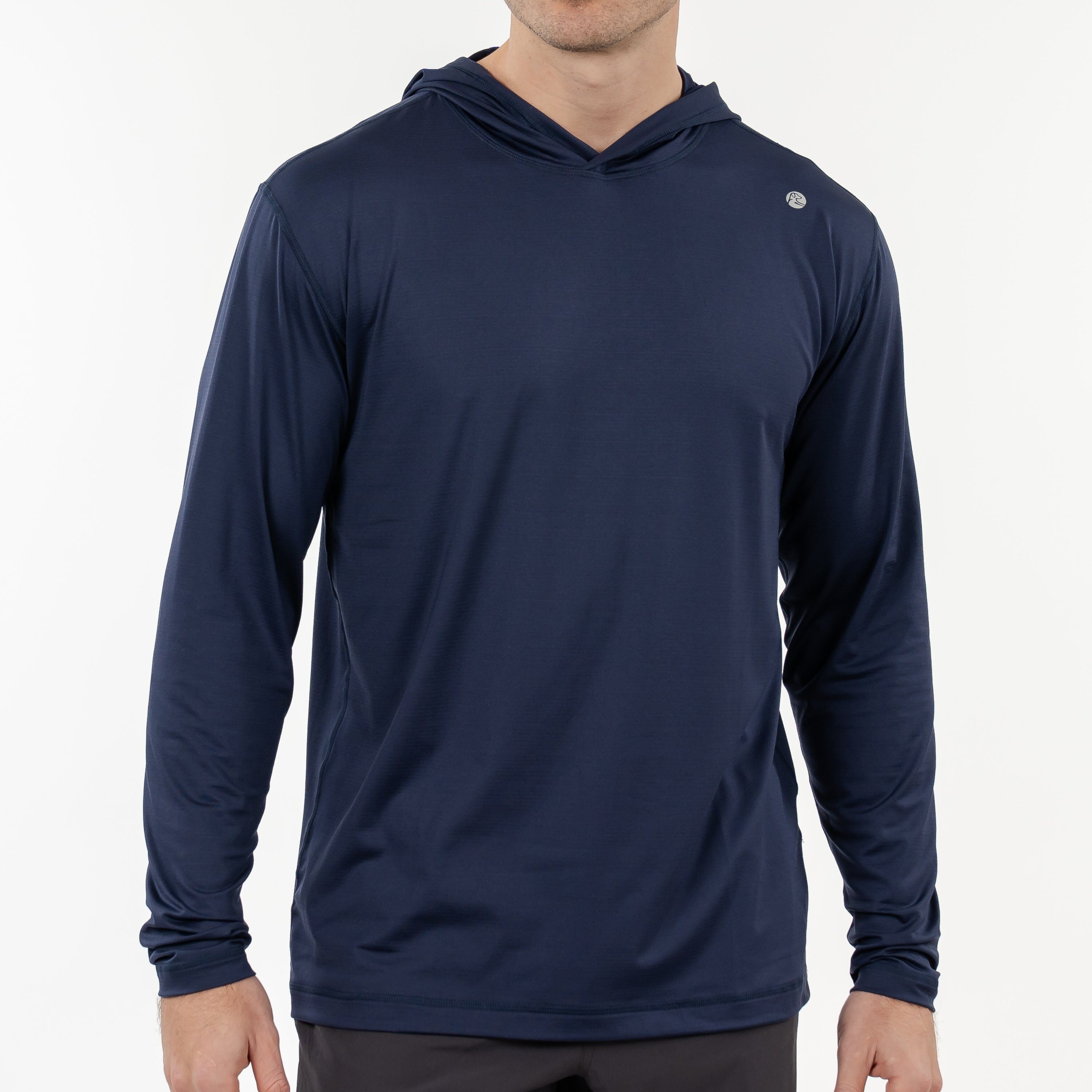 Rhoback Hoodie - Blitz Tech Hoodie | Solid - Fleet Navy