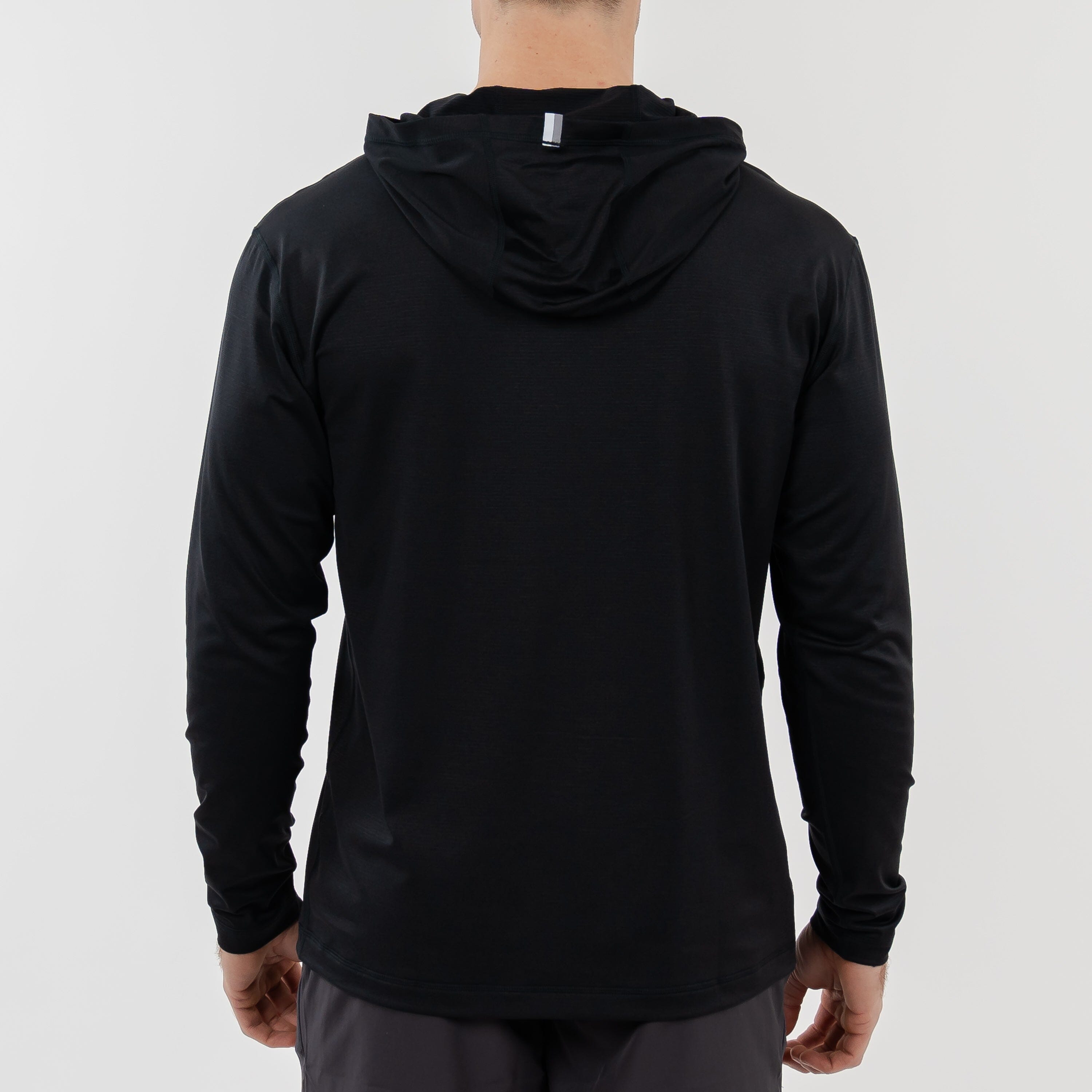 Rhoback Hoodie - Blitz Tech Hoodie | Solid - Midnight Black
