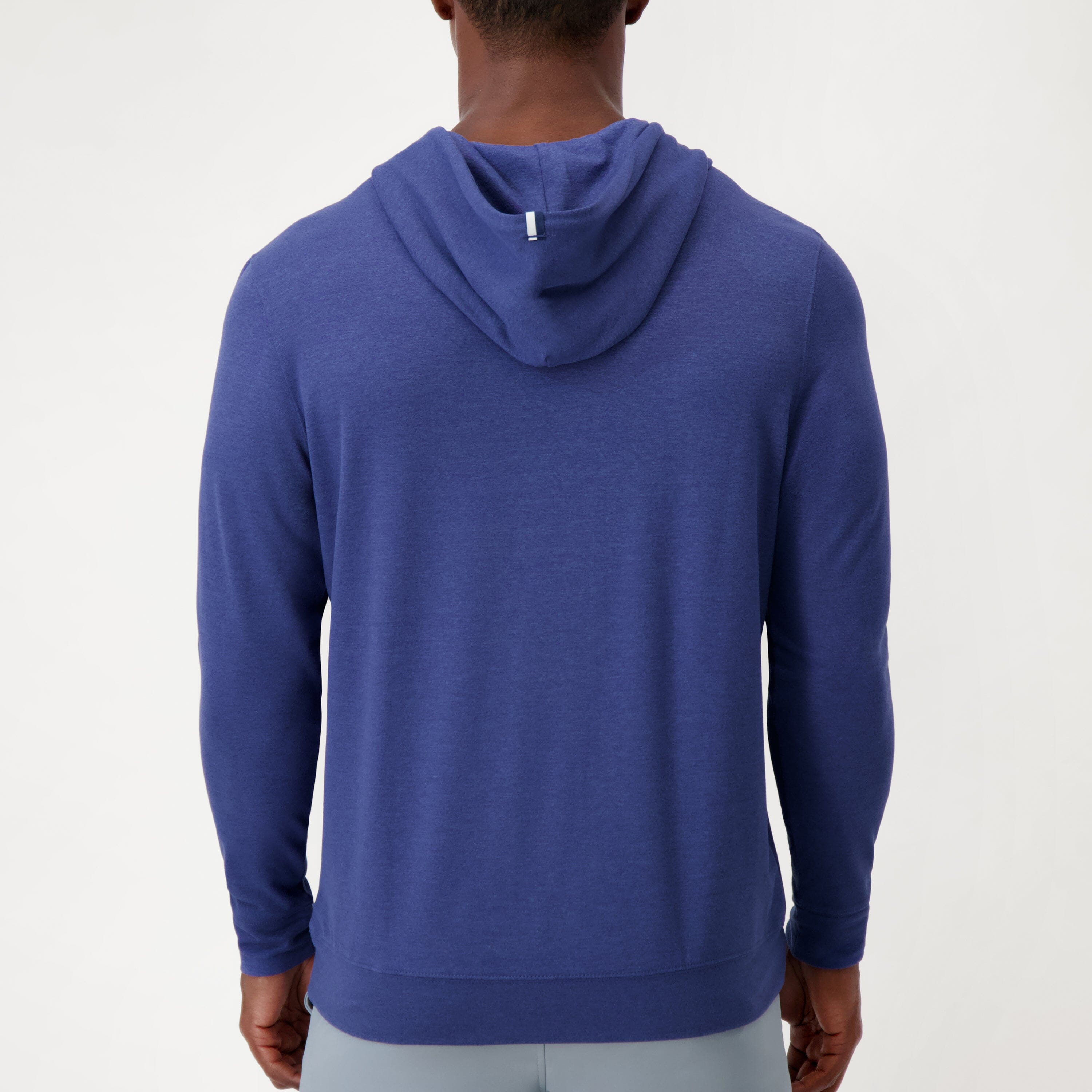 Rhoback Hoodie - Hesi Performance Hoodie | Heather - Flag Blue/Dusk Blue