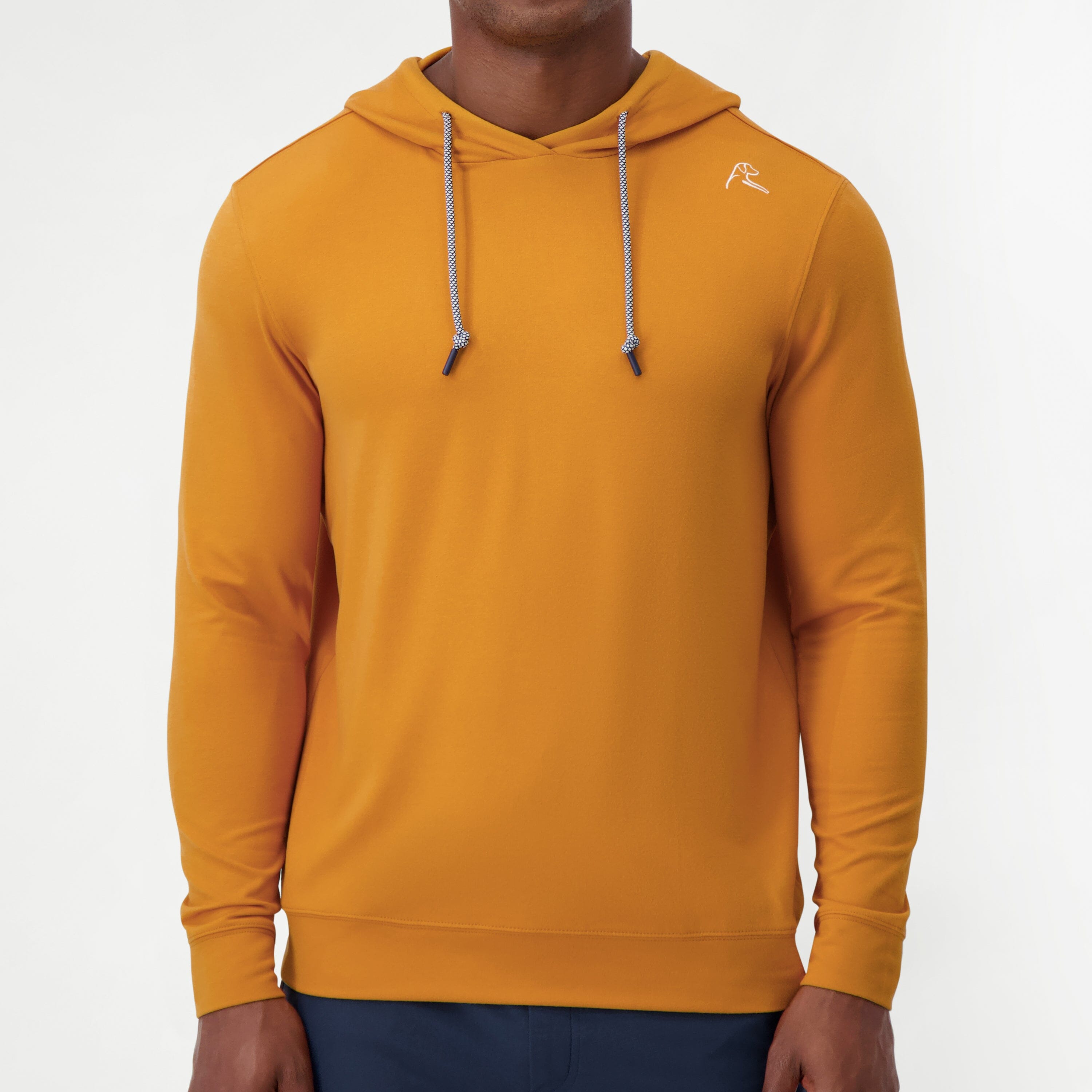 Rhoback Hoodie - Hesi Performance Hoodie | Heather - Honeyglaze/Honeyglaze