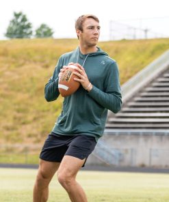 Rhoback Hoodie - Hesi Performance Hoodie | Heather - Ponderosa Green/Willow Green 