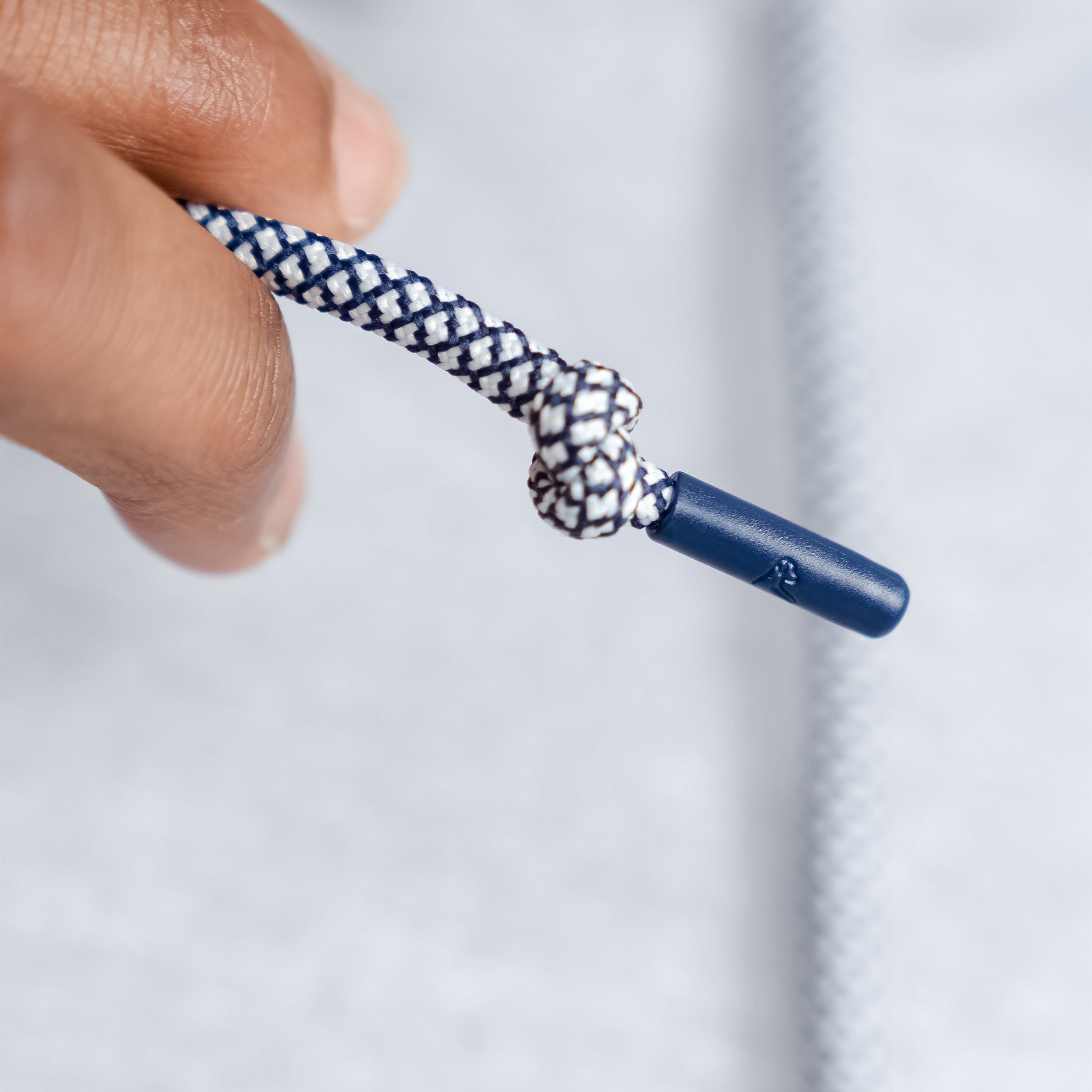 Rhoback Hoodie - Hesi Performance Hoodie | Heather - Stainless Steel/White