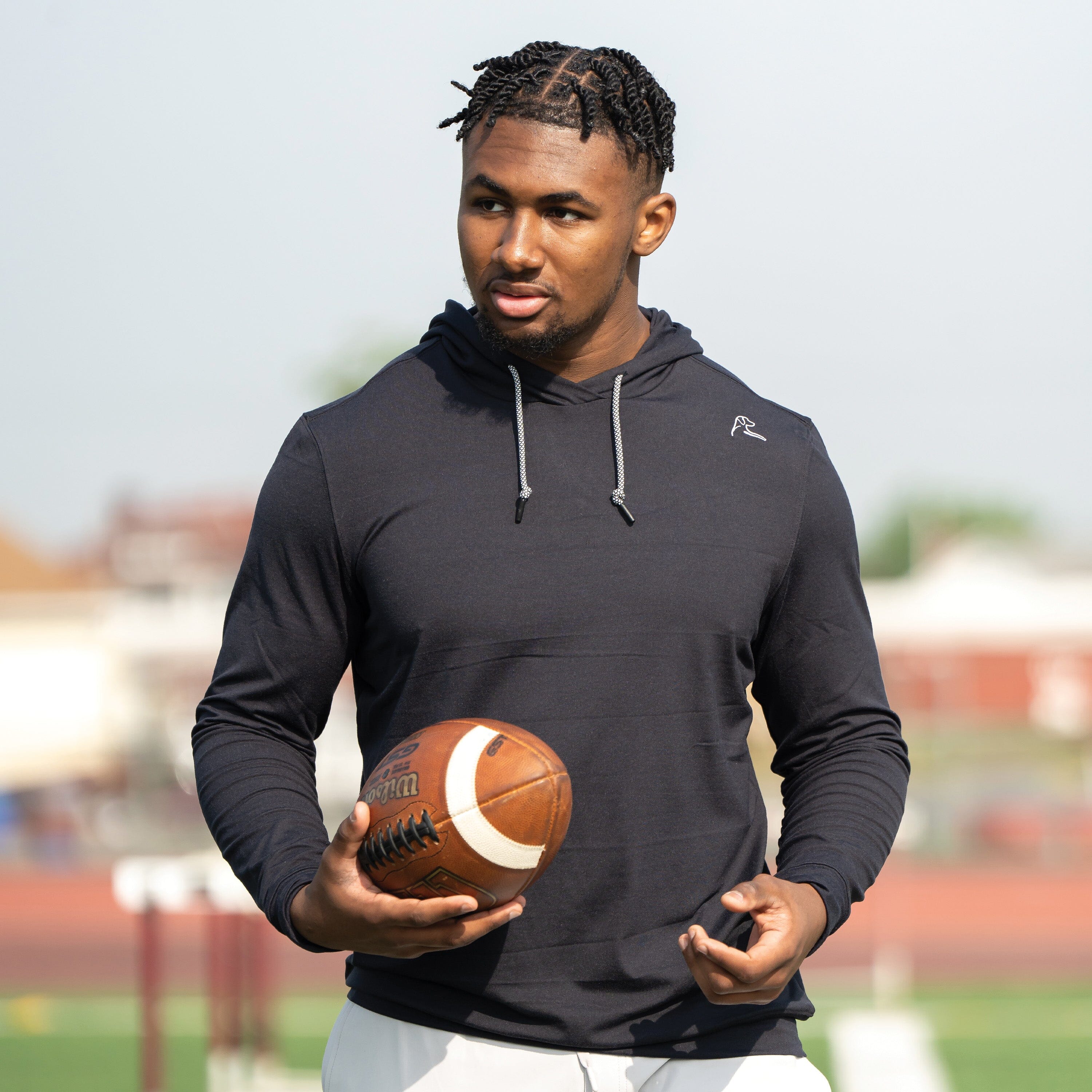 Rhoback Hoodie - Hesi Performance Hoodie | Solid - Midnight Black