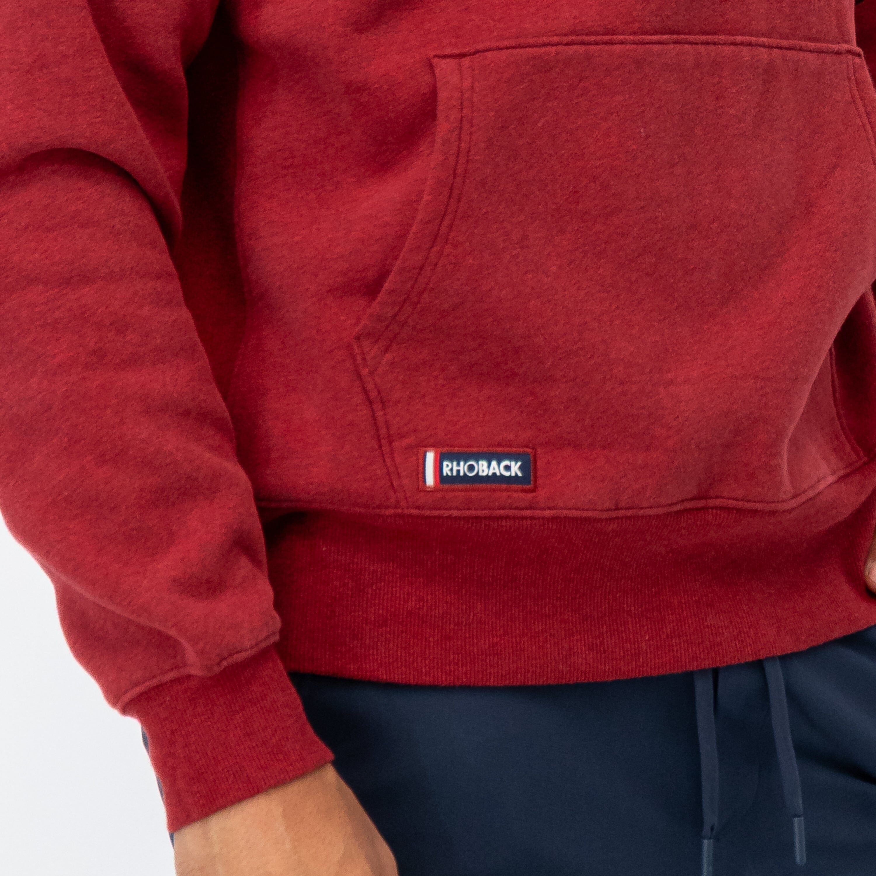 Rhoback Hoodie - Ready Hoodie | Heather - Cardinal Red