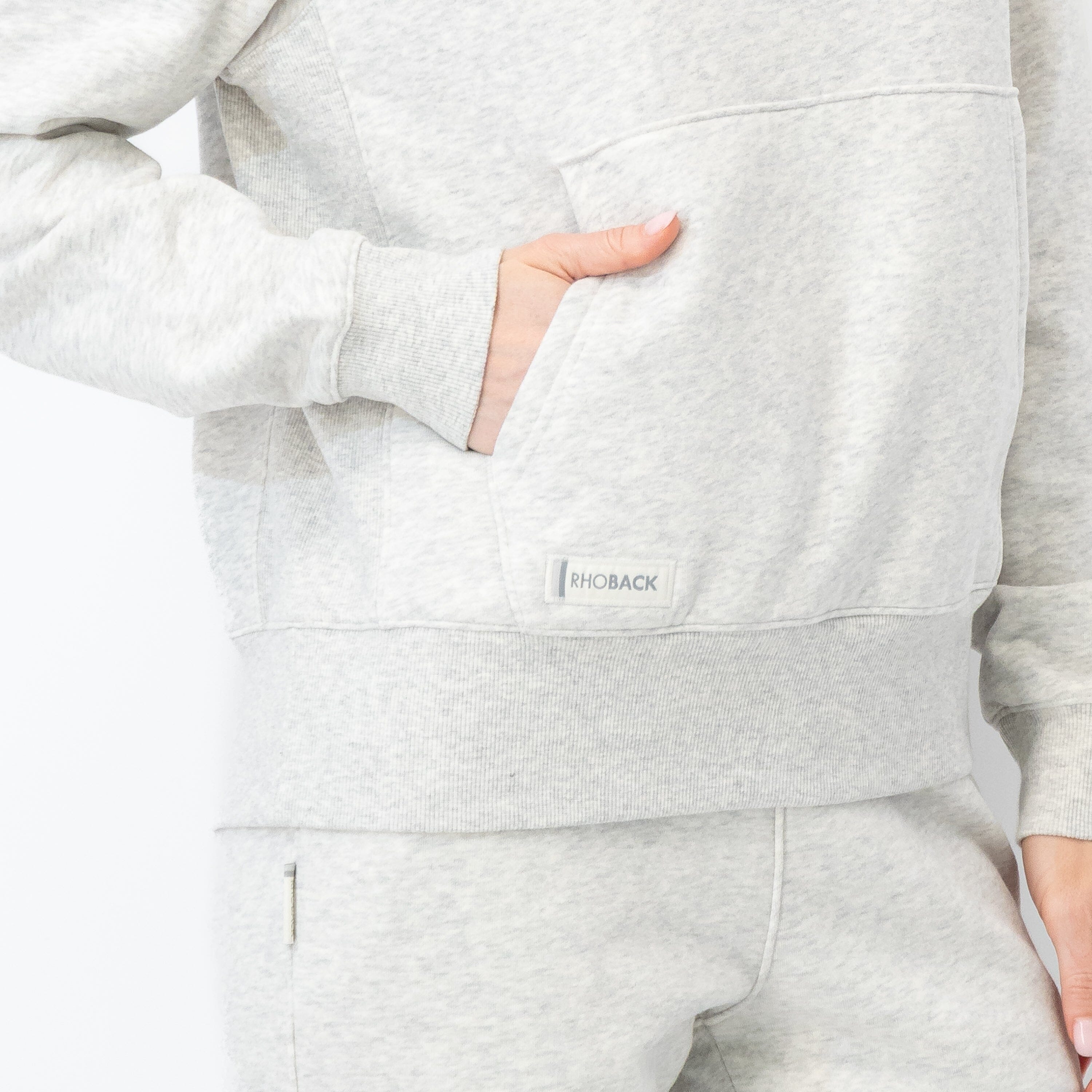 Rhoback Hoodie - Ready Hoodie | Heather - Ivory (Women)