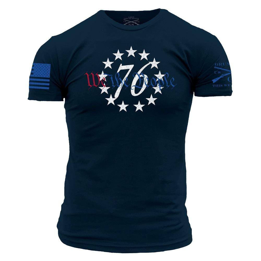 Grunt Style Tshirt - 76 We The People T-Shirt - Midnight Navy