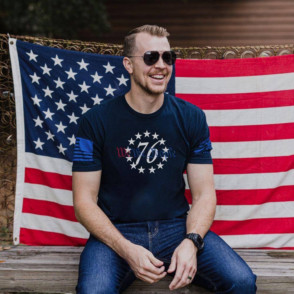 Grunt Style Tshirt - 76 We The People T-Shirt - Midnight Navy