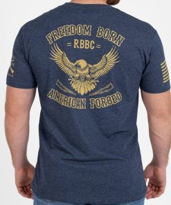 Grunt Style Tshirt - American Forged T-Shirt - Midnight Navy 