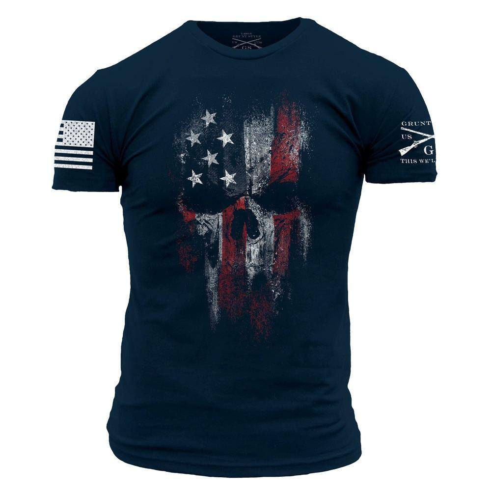 Grunt Style Tshirt - American Reaper 2.0 T-Shirt - Midnight Navy