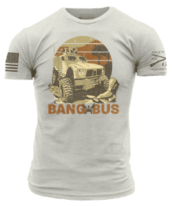 Grunt Style Tshirt - Bang Bus T-Shirt - Sand 