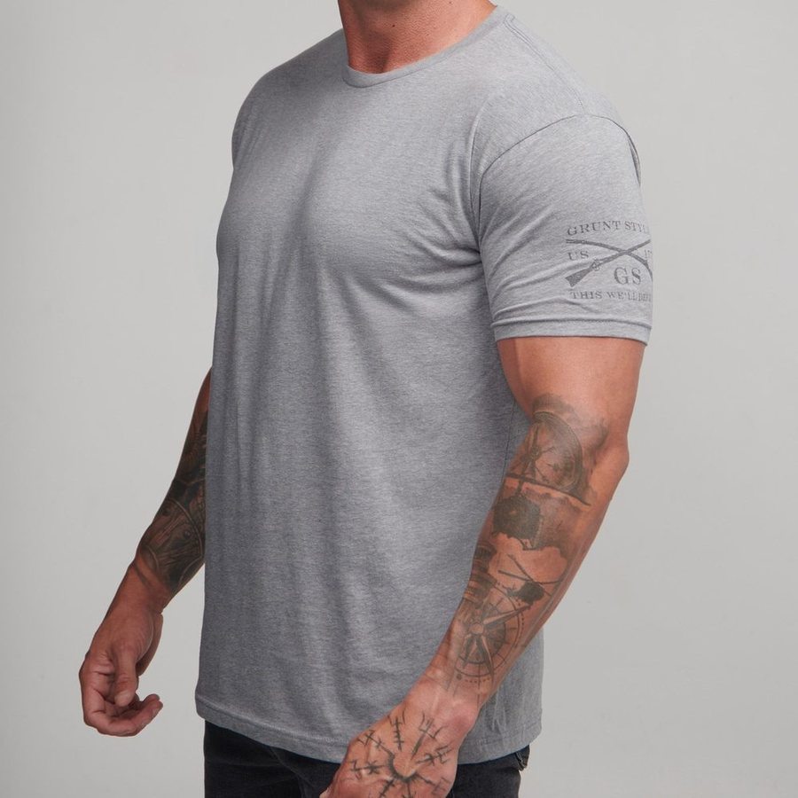 Grunt Style Tshirt - Basic T-Shirt - Dark Heather Grey