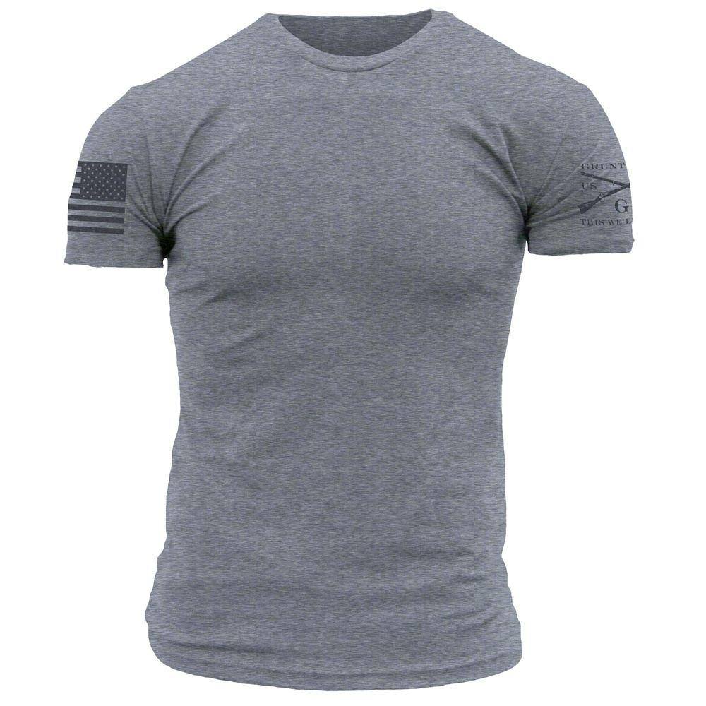 Grunt Style Tshirt - Basic T-Shirt - Dark Heather Grey