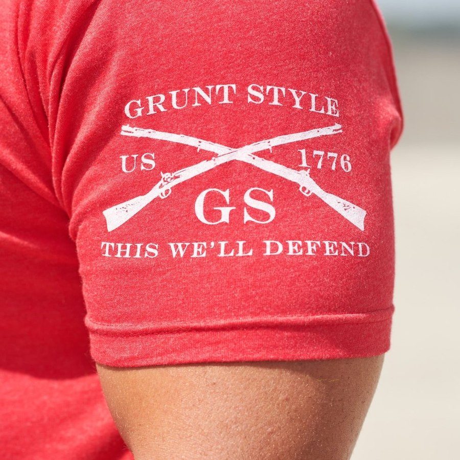 Grunt Style Tshirt - Basic T-Shirt - Red