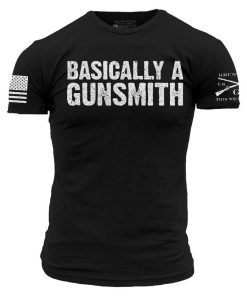 Grunt Style Tshirt - Basically A Gunsmith T-Shirt - Black 