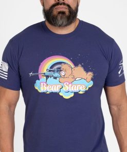 Grunt Style Tshirt - Bear Stare T-Shirt - Future Dusk 