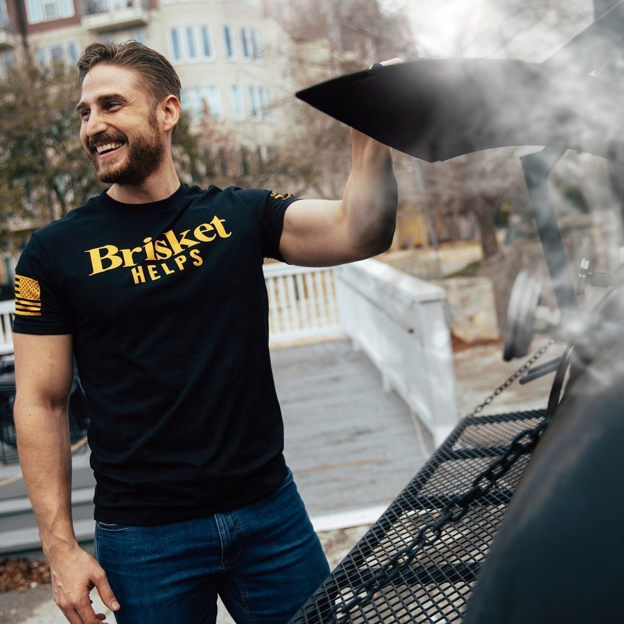 Grunt Style Tshirt - Brisket Helps T-Shirt - Black