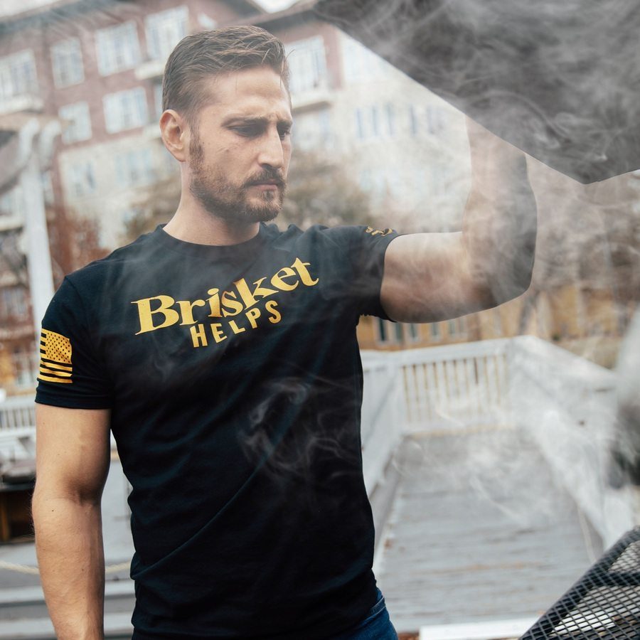 Grunt Style Tshirt - Brisket Helps T-Shirt - Black