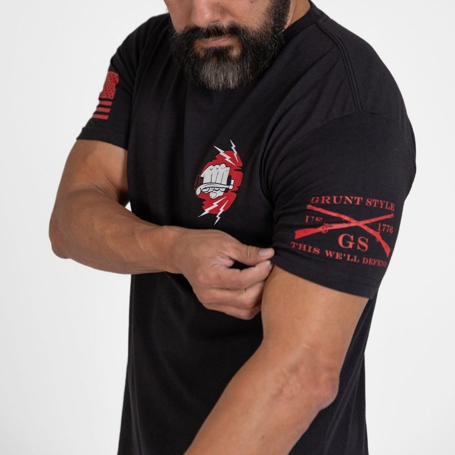 Grunt Style Tshirt - Cranking My Hog T-Shirt - Black