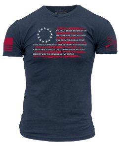 Grunt Style Tshirt - Declaration T-Shirt - Midnight Navy 