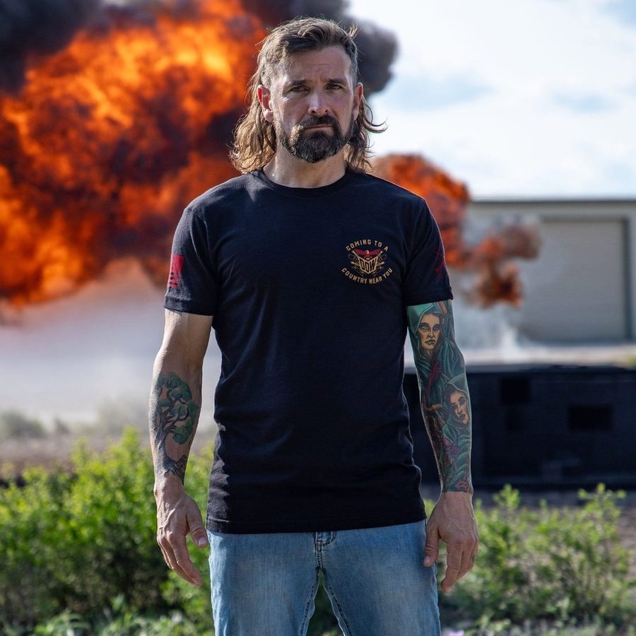 Grunt Style Tshirt - Department Of War T-Shirt - Black