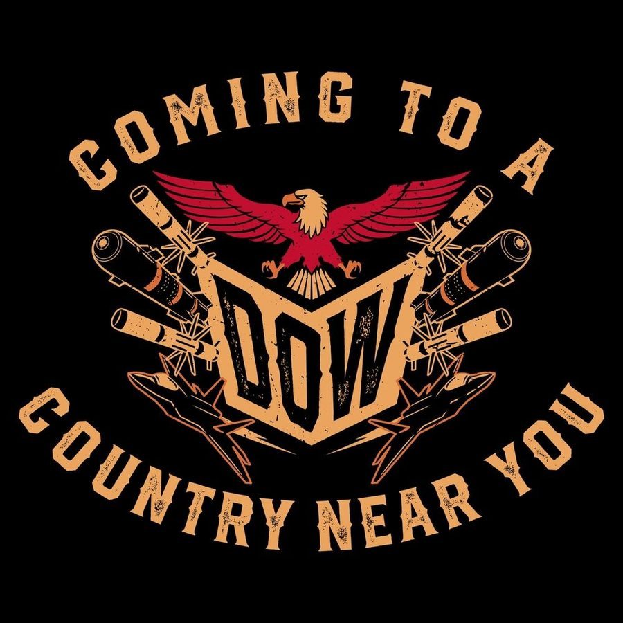 Grunt Style Tshirt - Department Of War T-Shirt - Black