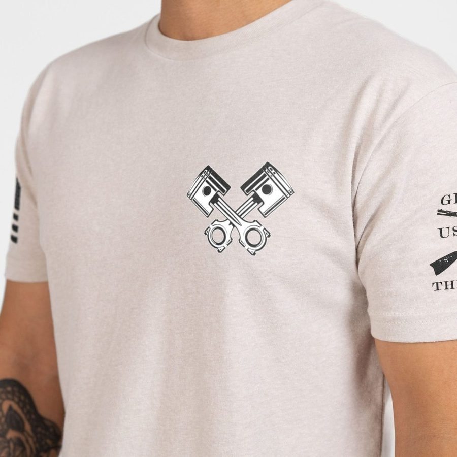 Grunt Style Tshirt - Do No Harm, Take No Sh*t T-Shirt - Sand