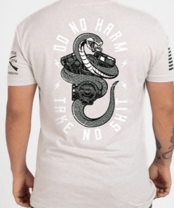 Grunt Style Tshirt - Do No Harm, Take No Sh*t T-Shirt - Sand 