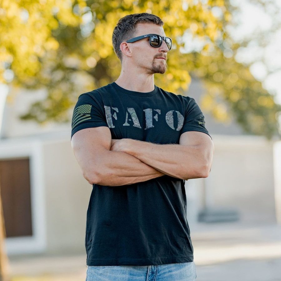 Grunt Style Tshirt - FAFO T-Shirt - Realtree Riverbend®