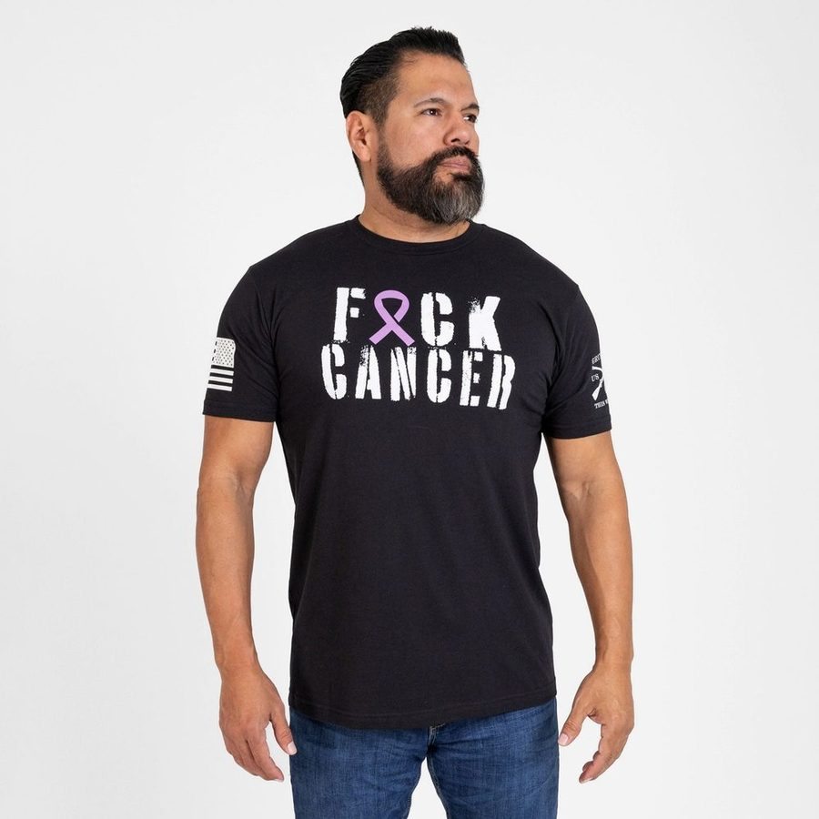 Grunt Style Tshirt - F*ck All Cancer T-Shirt - Black
