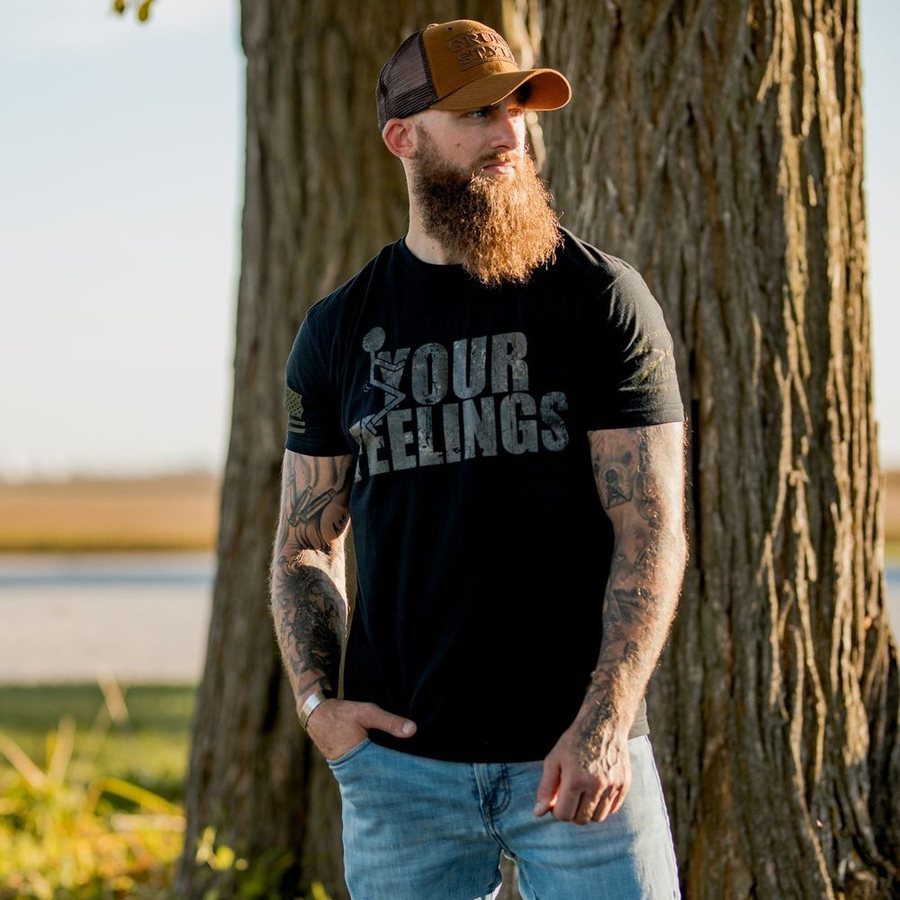Grunt Style Tshirt - F*ck Your Feelings T-Shirt - Realtree Riverbend®