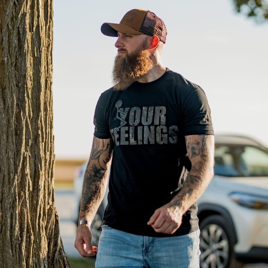 Grunt Style Tshirt - F*ck Your Feelings T-Shirt - Realtree Riverbend®