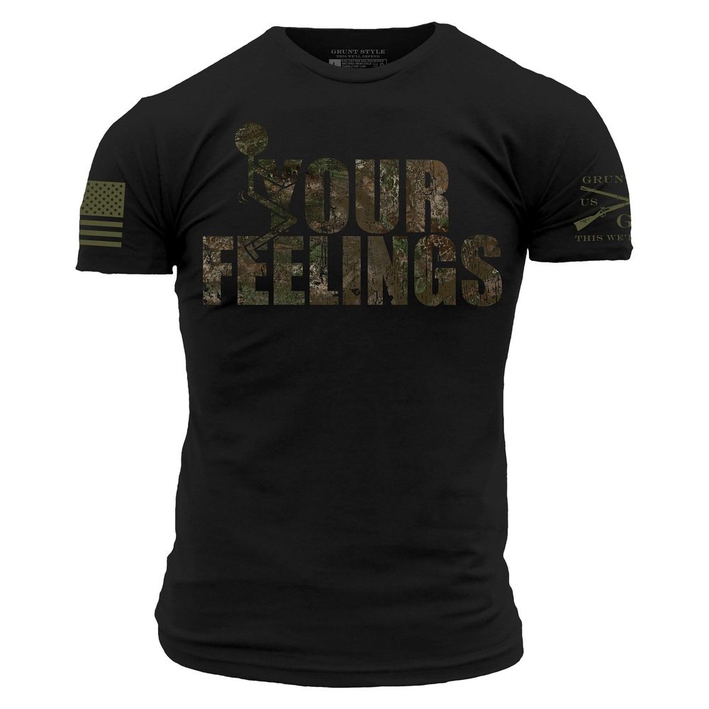 Grunt Style Tshirt - F*ck Your Feelings T-Shirt - Realtree Riverbend®