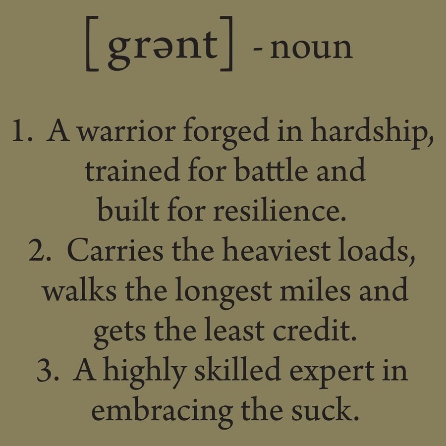 Grunt Style Tshirt - Grunt Defined T-Shirt - Military Green