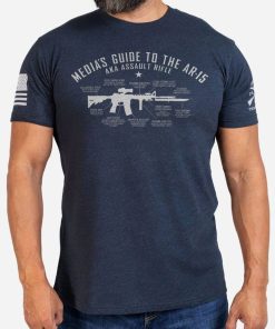 Grunt Style Tshirt - Guide To The AR-15 T-Shirt - Midnight Navy 