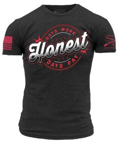 Grunt Style Tshirt - Honest T-Shirt - Charcoal 