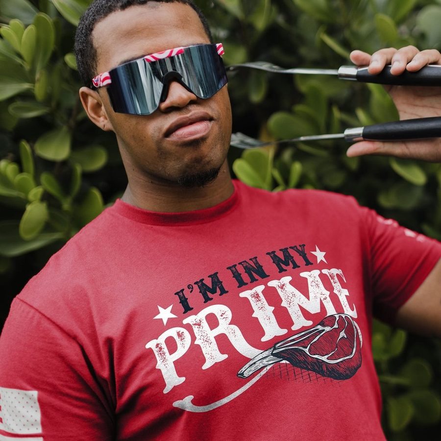 Grunt Style Tshirt - In My Prime T-Shirt - Red