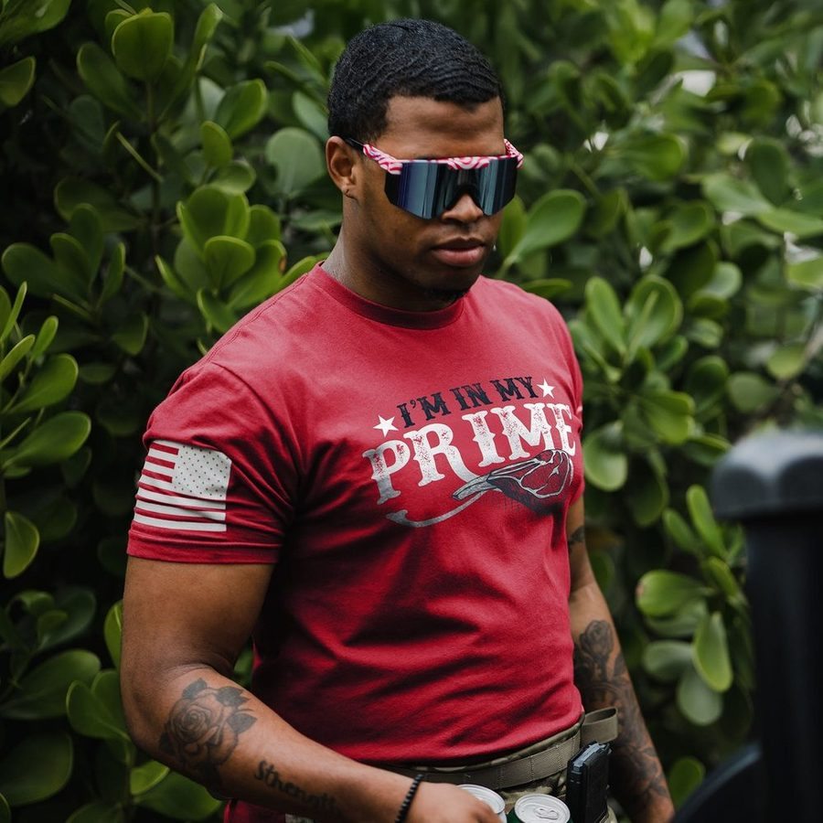 Grunt Style Tshirt - In My Prime T-Shirt - Red