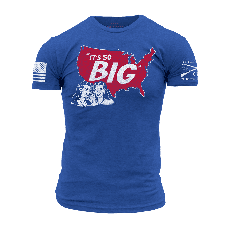 Grunt Style Tshirt - It So Big T-Shirt - Royal 
