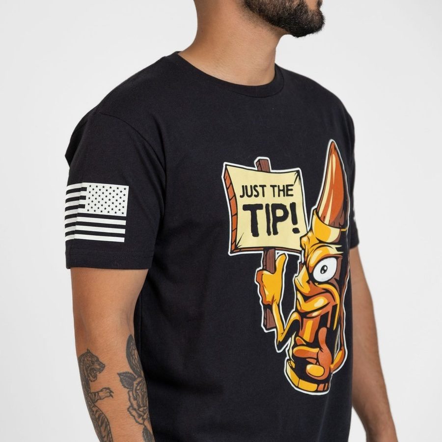 Grunt Style Tshirt - Just The Tip T-Shirt - Black